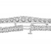 2.01ct Ladies Graduated Round Cut Diamond Tennis Bracelet (G Color SI-1 Clarity) in 14kt White Gold 2.01ct Ladies Graduated Round Cut Diamond Tennis Bracelet (G Color SI-1 Clarity) in 14kt White Gold